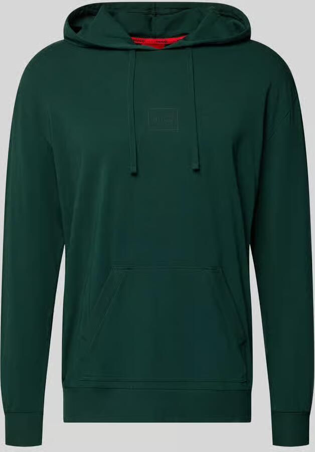 HUGO Regular fit hoodie van katoenmix model 'LAZE'