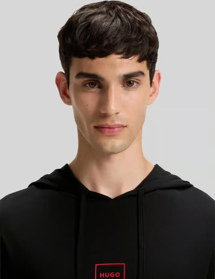 HUGO Pyjama's nachthemden Laze Lounge Pullover-hoodie