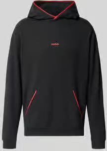 HUGO Regular fit hoodie van katoenmix model 'NOAH'
