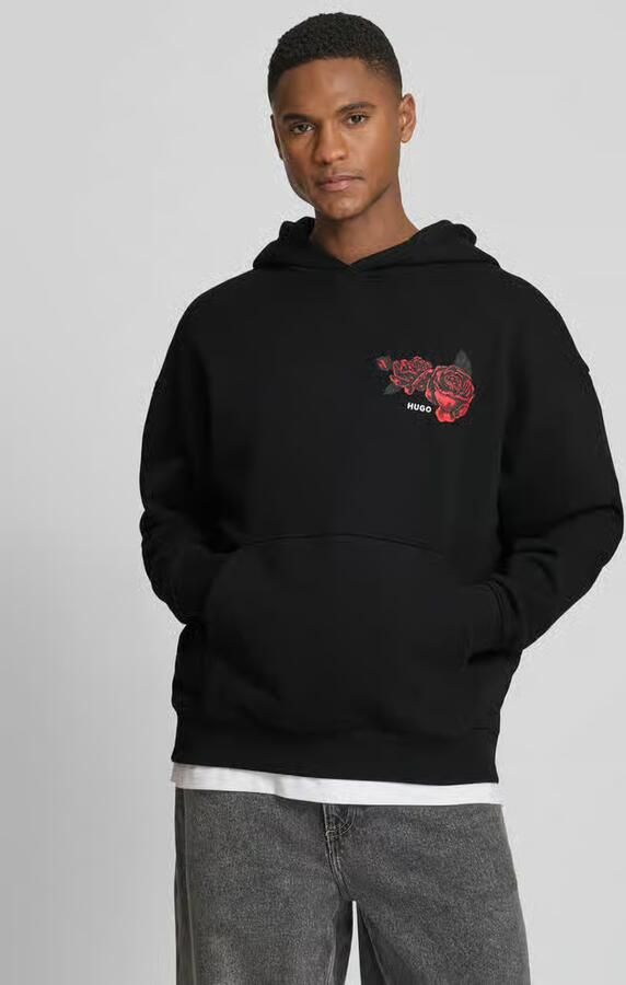 HUGO regular fit hoodie van puur katoen model 'DAGETHOOD' - Foto 2