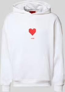 HUGO Regular fit HOODIE van puur katoen model 'DALENTINOS'