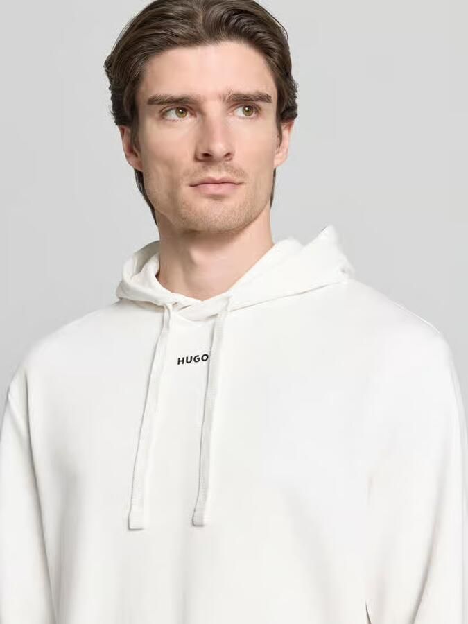 HUGO Regular fit hoodie van puur katoen model 'DAPO' - Foto 2