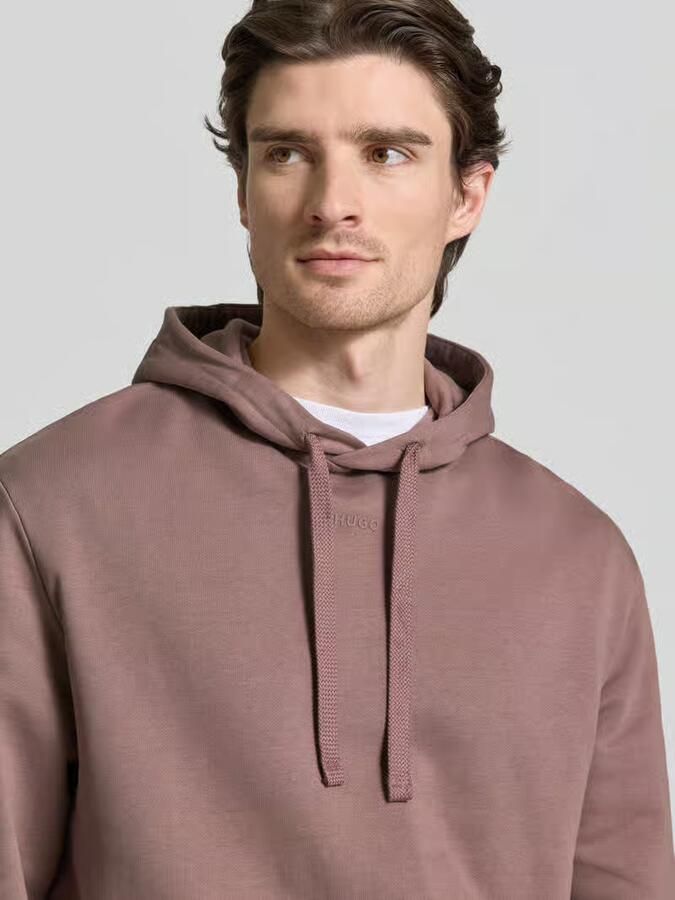 HUGO Regular fit hoodie van puur katoen model 'DAPO' - Foto 2
