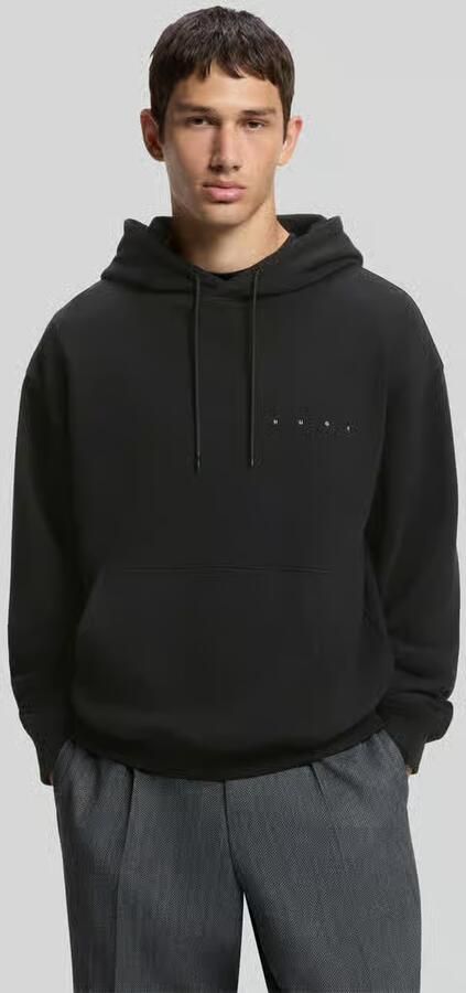 HUGO Regular fit hoodie van puur katoen model 'Dikenhood' - Foto 3