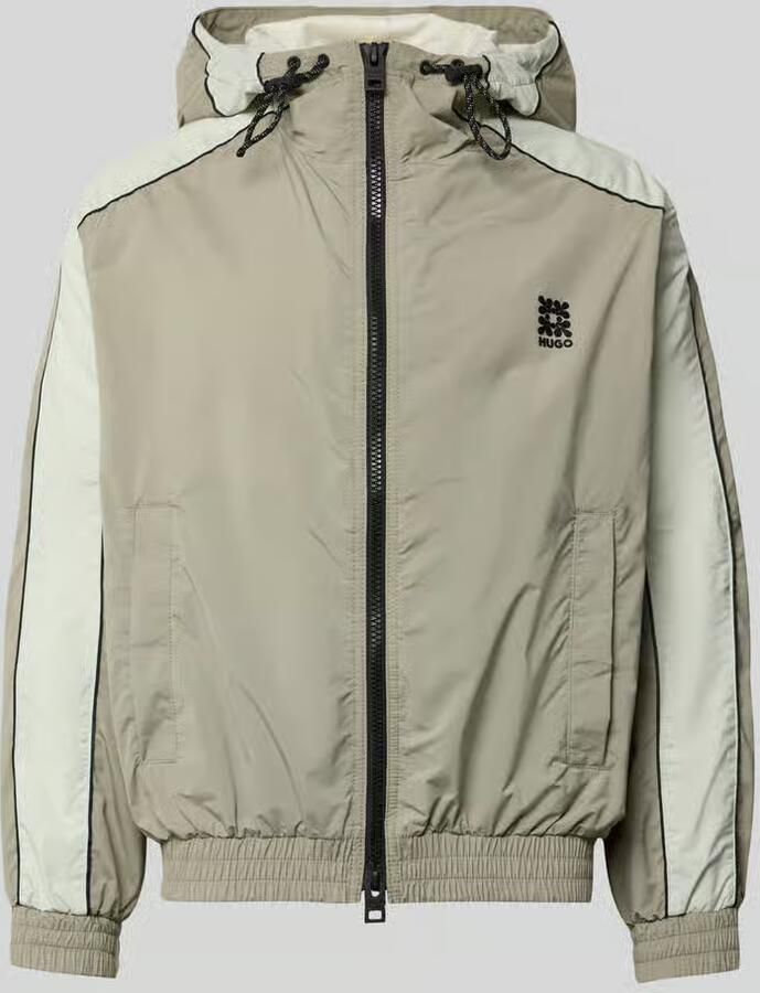 HUGO regular fit jack met capuchon model 'BAVO2621'