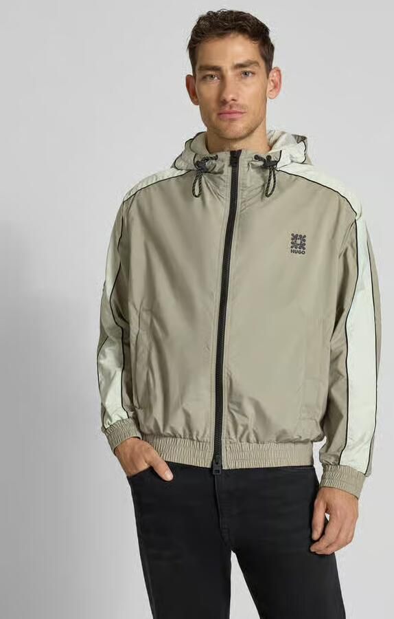 HUGO regular fit jack met capuchon model 'BAVO2621' - Foto 2
