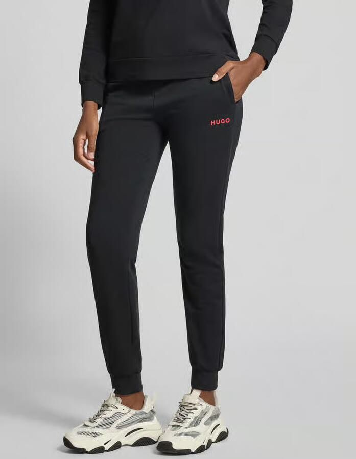 HUGO underwear Joggingbroek elastische band met tunnelkoord rechte pasvorm steekzakken - Foto 2