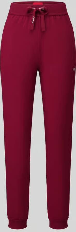HUGO regular fit jogpant van katoenmix model ' ID Pant'