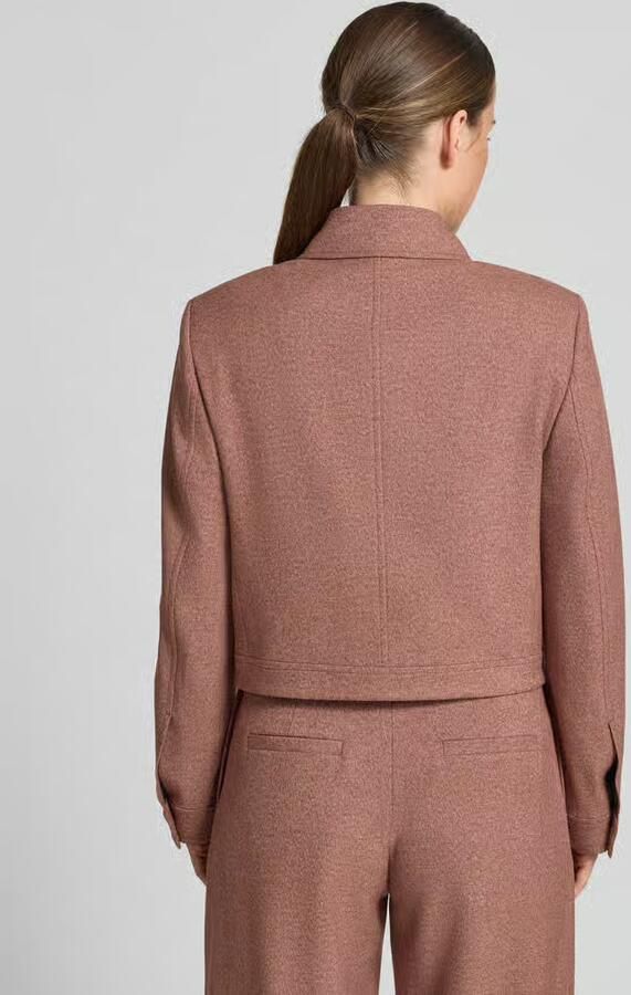 HUGO Regular fit kort colbert met viscose model 'Alitte' - Foto 3