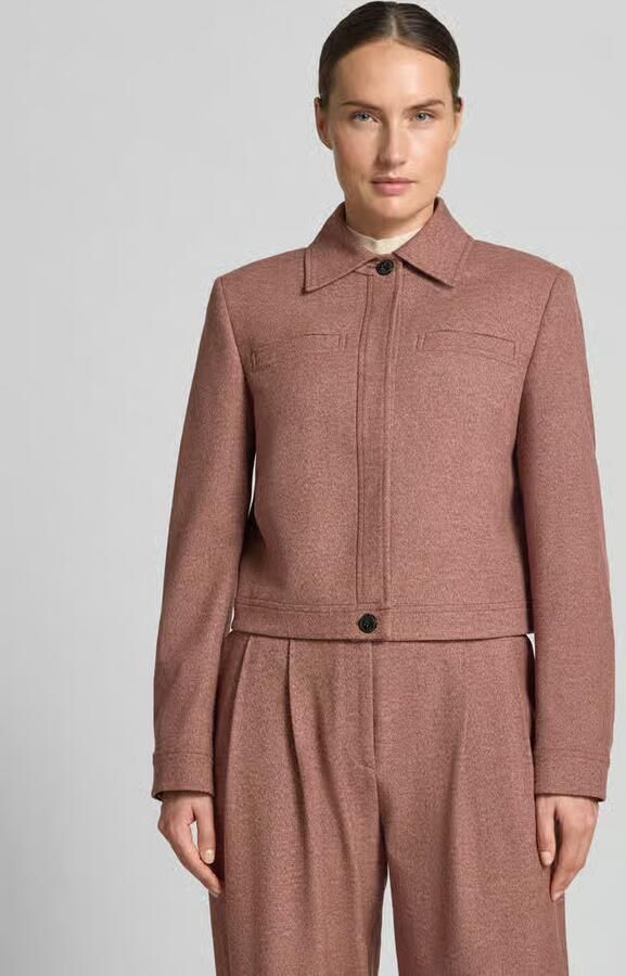 HUGO Regular fit kort colbert met viscose model 'Alitte' - Foto 2