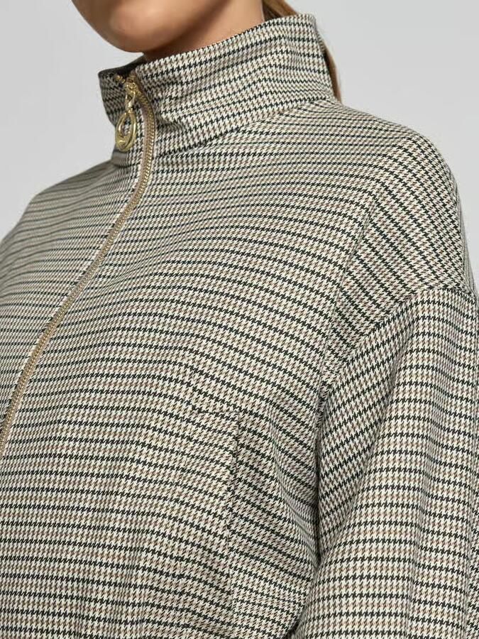HUGO Regular fit korte blazer met all-over motief model 'AMEFINE' - Foto 2