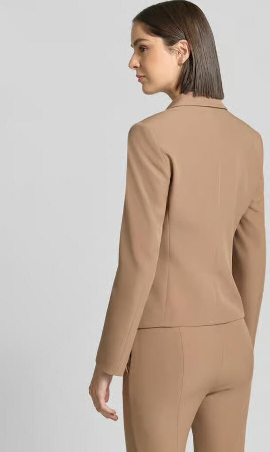 HUGO Regular fit korte blazer met reverskraag model 'Agonia' - Foto 2