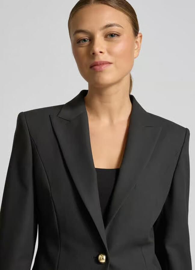 HUGO Regular fit korte blazer met viscose model 'ABIRE' - Foto 2