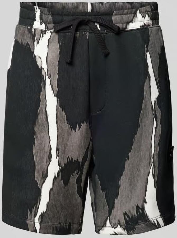 Hugo Boss Gedrukte katoenen shorts voor streetwear-stijl Multicolor Heren - Foto 2