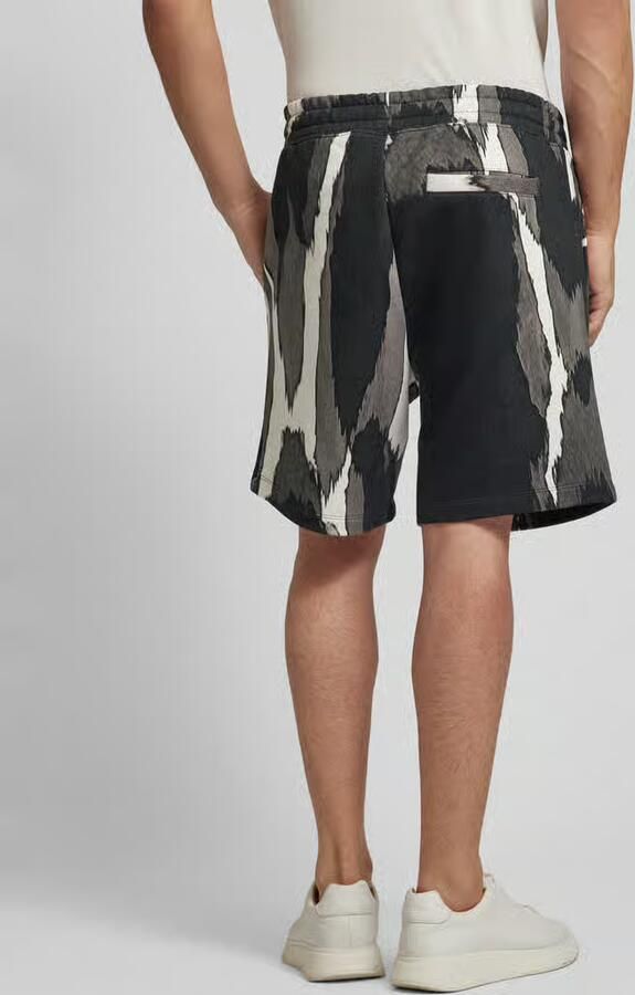 Hugo Boss Gedrukte katoenen shorts voor streetwear-stijl Multicolor Heren - Foto 3