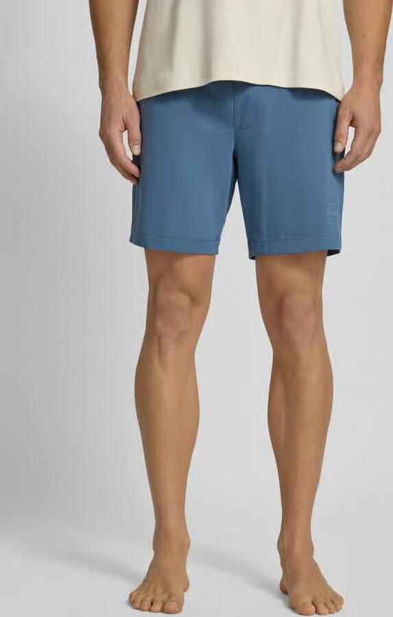 HUGO Regular fit korte broek van Katoenmix Model 'LAZE' - Foto 4