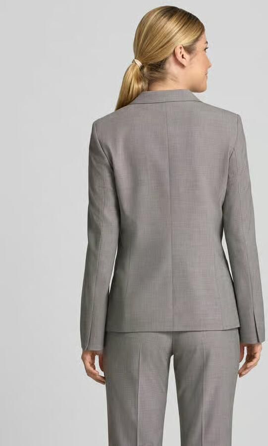 HUGO Regular fit lange blazer met klepzakken model 'Adalas' - Foto 3