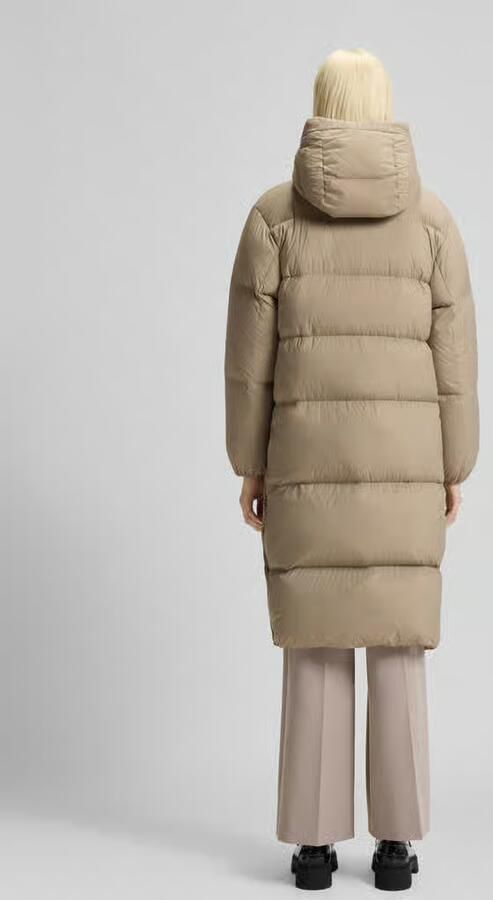 HUGO Regular fit lange donsjas met labelprint model 'FINI-3'