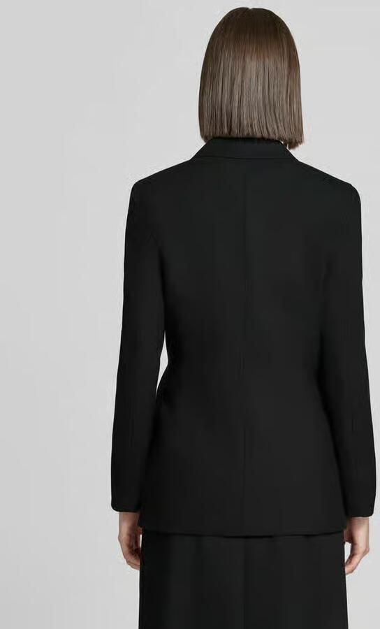 HUGO Regular fit longblazer met viscose model 'Alinde' - Foto 2