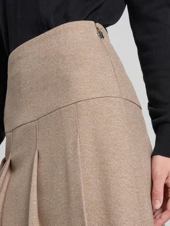 HUGO Regular fit minirok met viscose model 'RENORE'