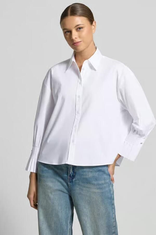 HUGO Regular fit overhemdblouse van Katoenmix model 'EGGY' - Foto 2