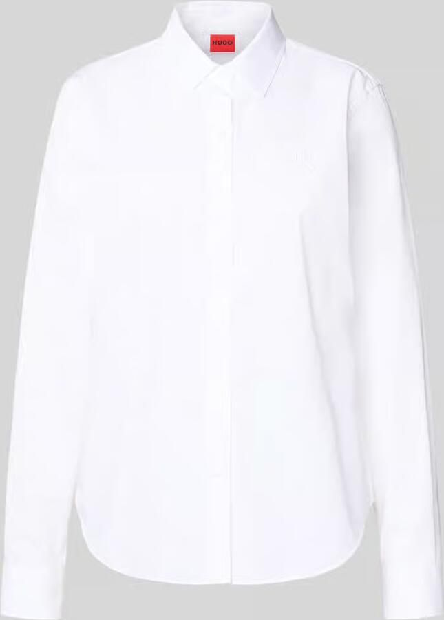 HUGO Regular fit overhemdblouse van puur katoen model 'ESSENTIAL'