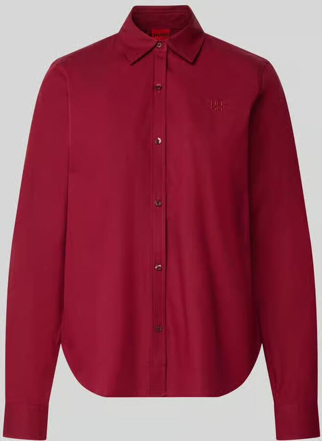 HUGO Regular fit overhemdblouse van puur katoen model 'Essential' - Foto 1