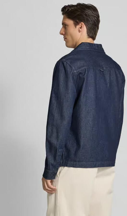 HUGO Regular fit overhemdjack met borstzak model 'Edelo'