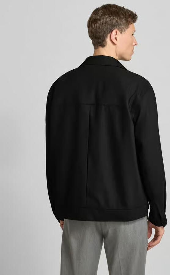 HUGO Regular fit overhemdjack met viscose Model 'JULIANO' - Foto 4