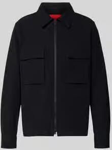 HUGO regular fit overjacket van katoenmix Mondall 'ESELIO'