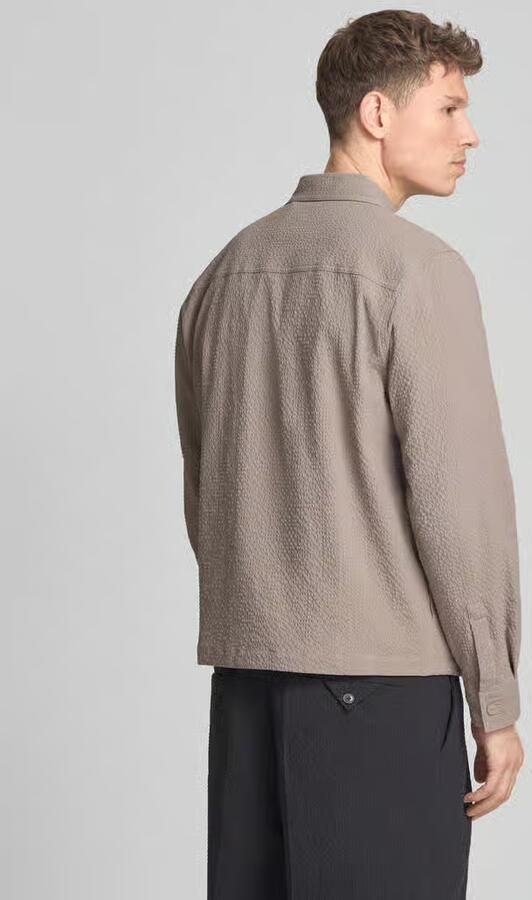 HUGO regular fit overjacket van katoenmix Mondall 'ESELIO'