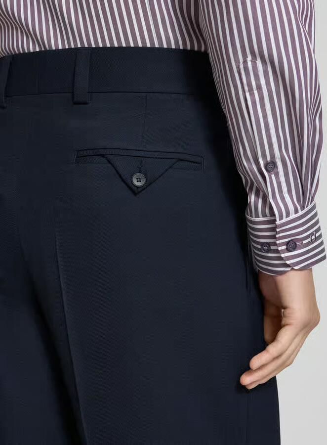 HUGO Regular fit pantalon met persplooien model 'GJ' - Foto 2