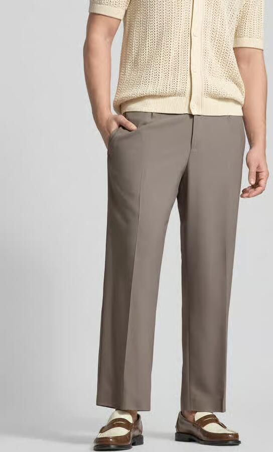 HUGO regular fit pantalon met viscose model 'FLIPS251X' - Foto 3