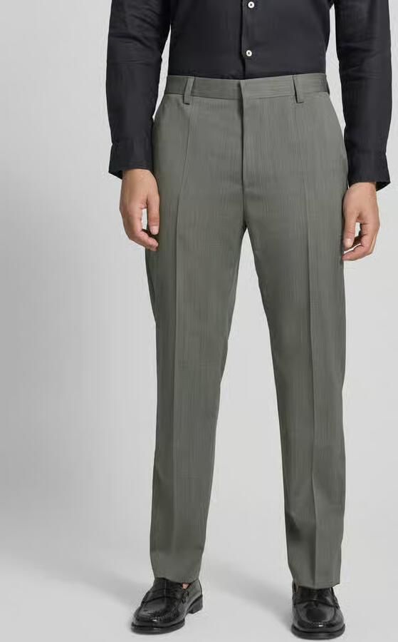 HUGO regular fit pantalon van scheerwolmix model 'TEAGAN231X' - Foto 3
