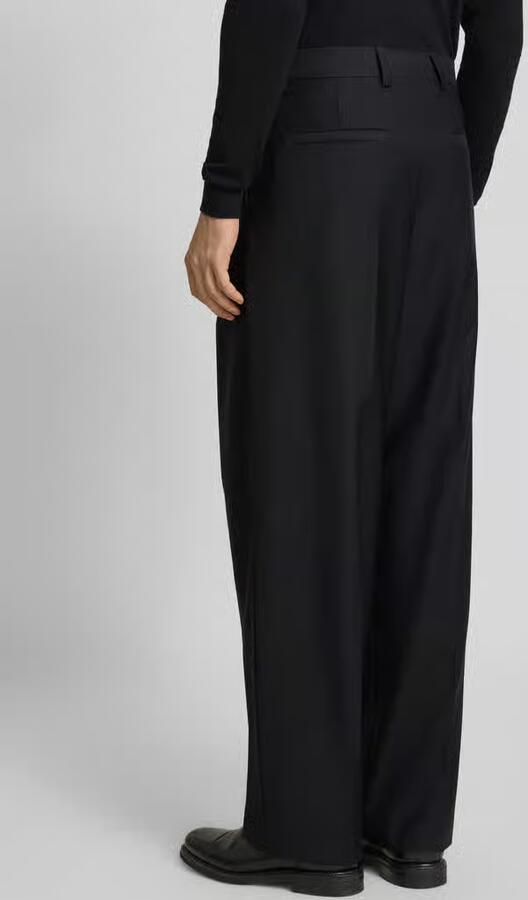 HUGO Regular fit pantalon van wolmix model 'FEDIX251'