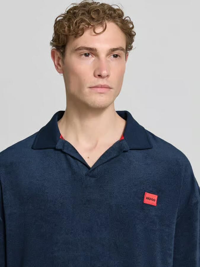 HUGO regular fit poloshirt van katoenmix model 'TERRANCE'