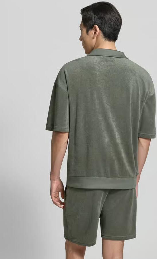 HUGO Regular fit poloshirt van katoenmix model 'TERRANCE' - Foto 3