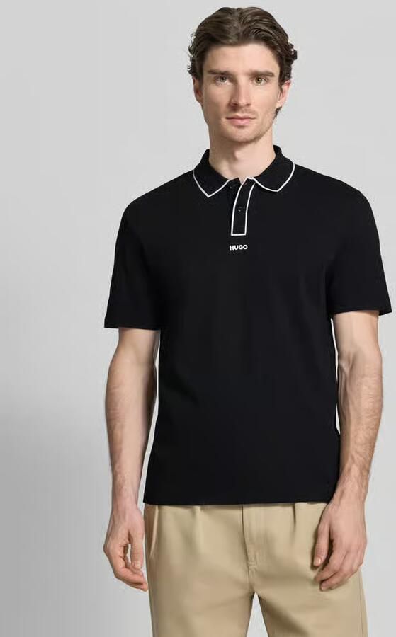 HUGO Regular fit Poloshirt van puur katoen Model 'DALUMO' - Foto 4
