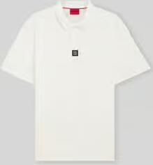 HUGO Regular fit poloshirt van puur katoen model 'DEABONO_D'