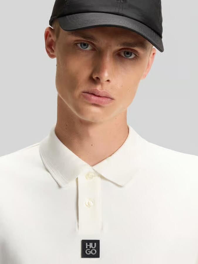 HUGO Regular fit poloshirt van puur katoen model 'DEABONO_D'