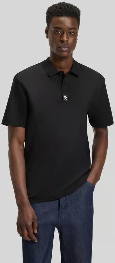 HUGO Regular fit poloshirt van puur katoen model 'DEABONO_D' - Foto 4