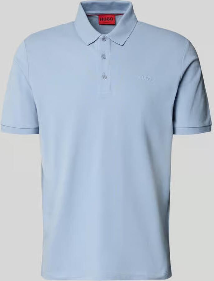 HUGO Regular fit poloshirt van puur katoen model 'DONOS222'