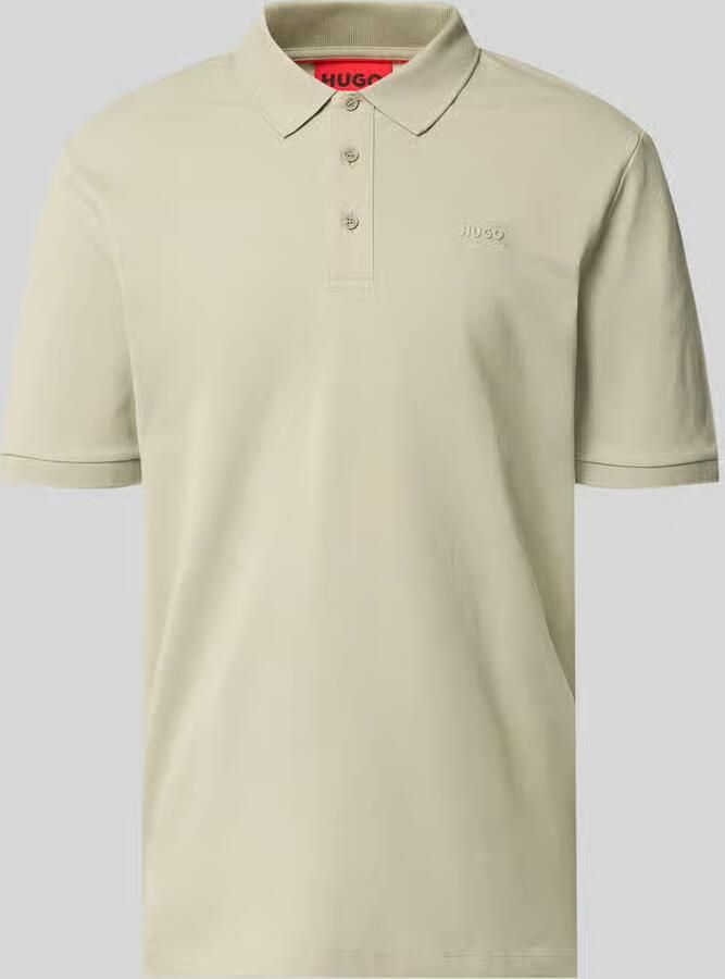 HUGO Regular fit Poloshirt van puur katoen Model 'DONOS222' - Foto 2