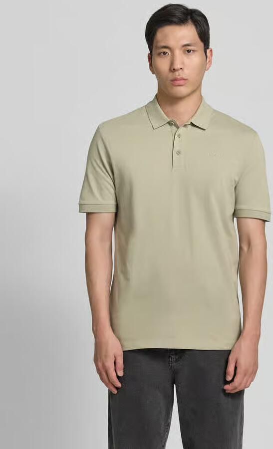 HUGO Regular fit Poloshirt van puur katoen Model 'DONOS222' - Foto 3