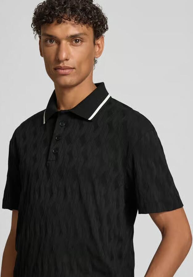 HUGO regular fit poloshirt van puur katoen model 'DUNIK'