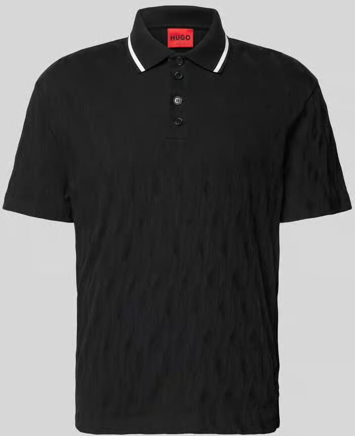 HUGO regular fit poloshirt van puur katoen model 'DUNIK' - Foto 2