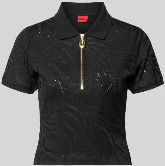 HUGO regular fit poloshirt van viscosemix model 'DEMETRI' - Foto 2