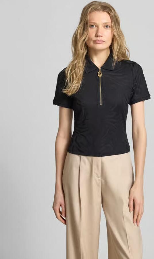 HUGO regular fit poloshirt van viscosemix model 'DEMETRI' - Foto 4