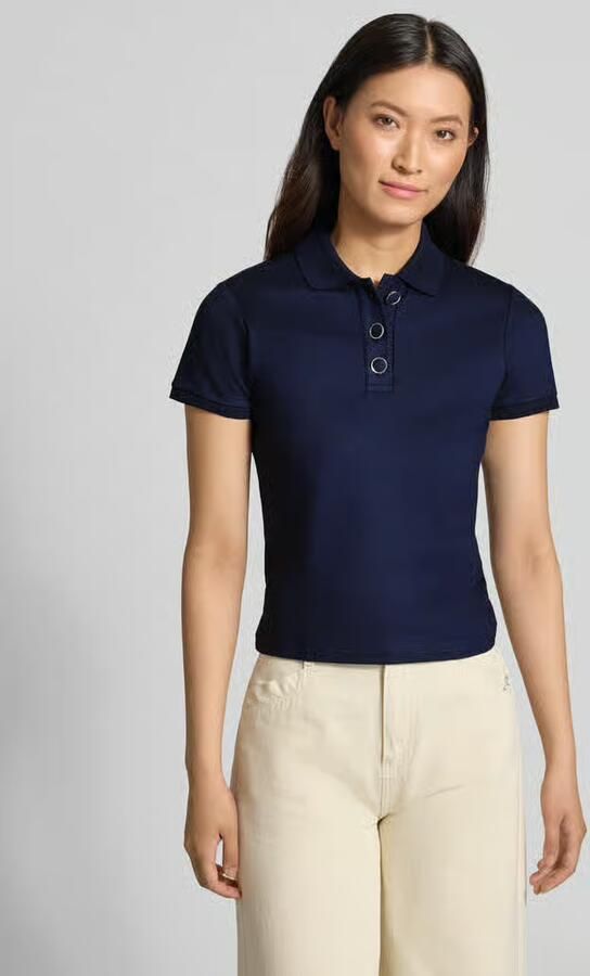 HUGO Regular fit poloshirt van viscosemix model 'Dereyel' - Foto 3
