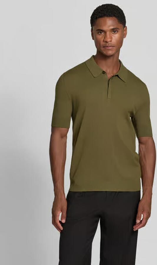 HUGO Regular Fit poloshirt van viscosemix model 'San Peter-CV' - Foto 2